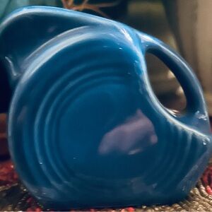 Fiestaware Lapis mini disc pitcher